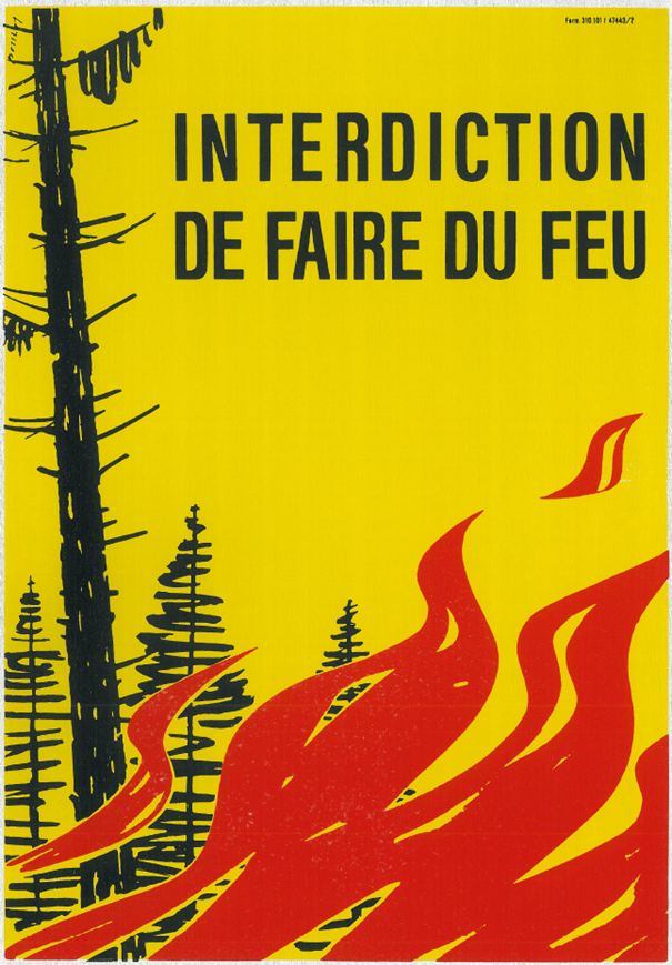 Interdiction totale des feux en forêt, en pâturages boisés et à proximité